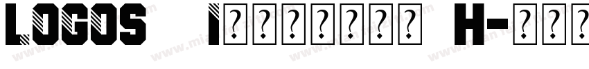 LOGOS  Identity H字体转换